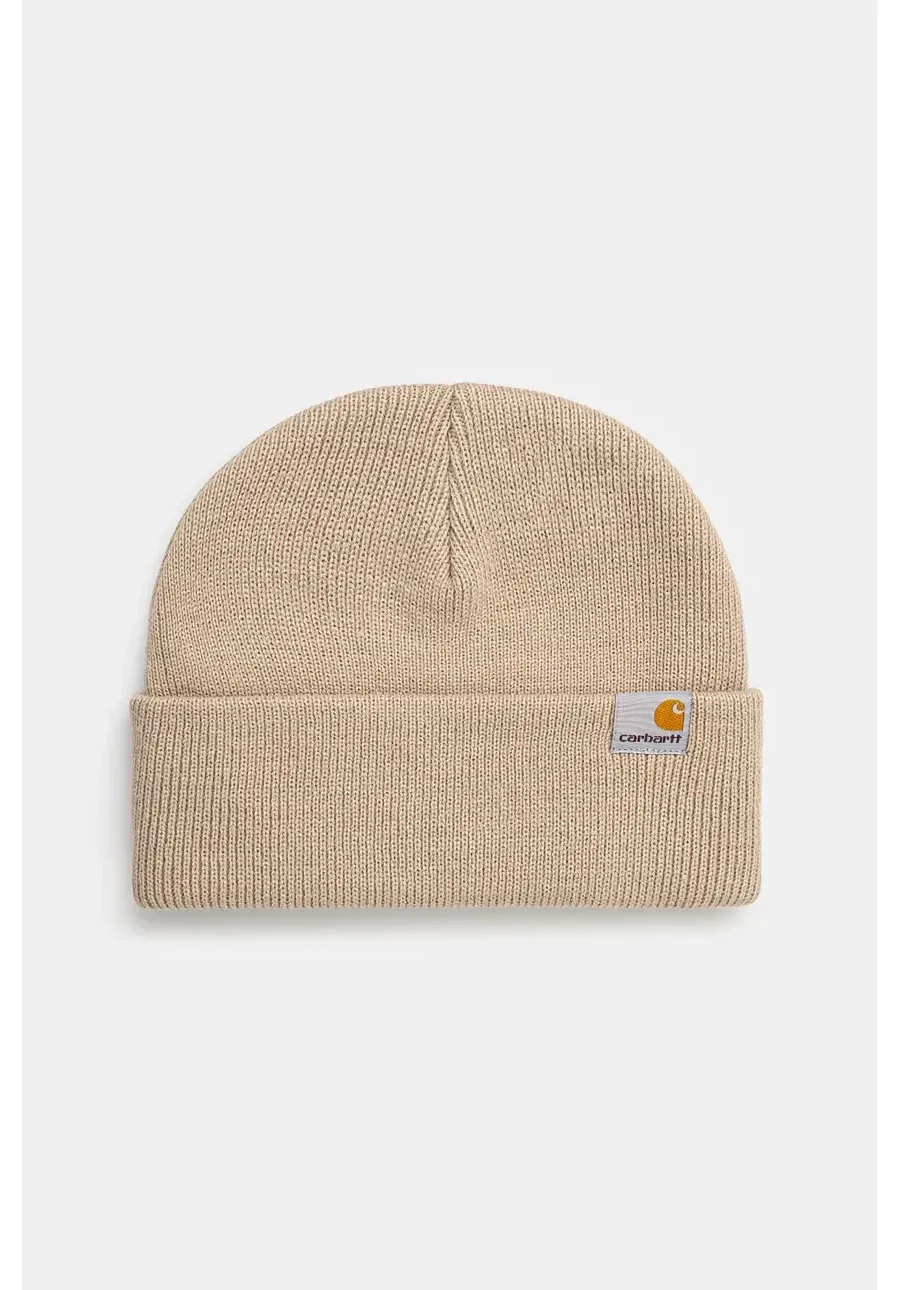 obrazek 1 Carhartt WIP czapka Stratus Hat Low kolor beżowy  I025741.G1XX