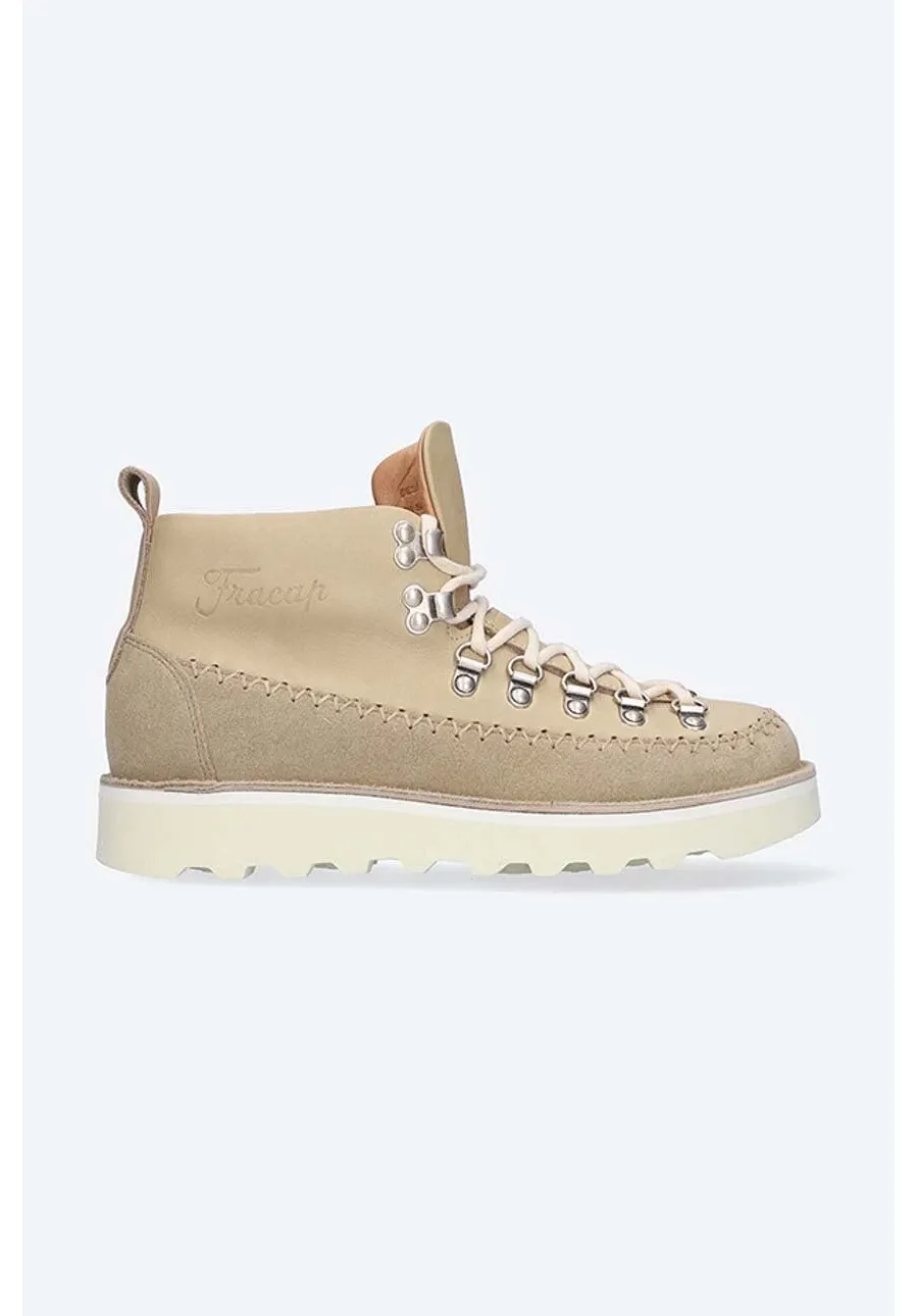 obrazek 1 Fracap botki skórzane MAGNIFICO M120 damskie kolor brązowy na płaskim obcasie MAGNIFICO.M120.D-INDIAN.SUG