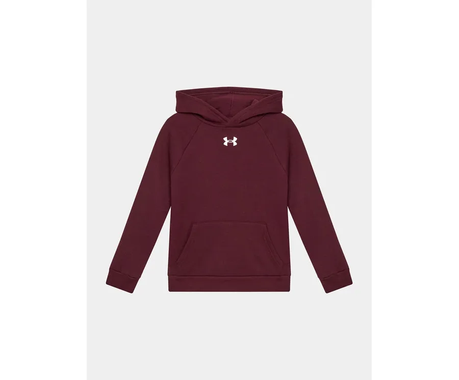 obrazek 1 Under Armour Bluza Ua Rival Fleece Hoodie 1379792 Bordowy Loose Fit