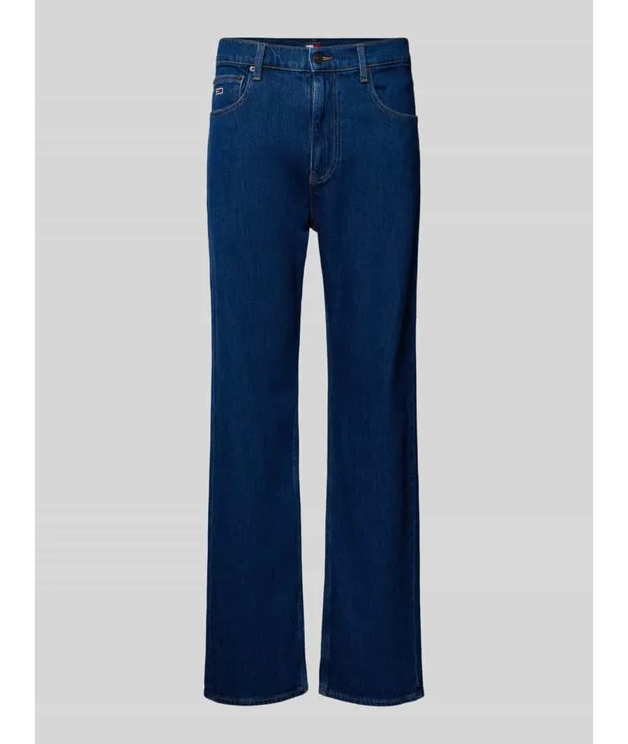 obrazek 1 Jeansy o kroju regular fit z prostą nogawką i 5 kieszeniami model ‘OTIS’