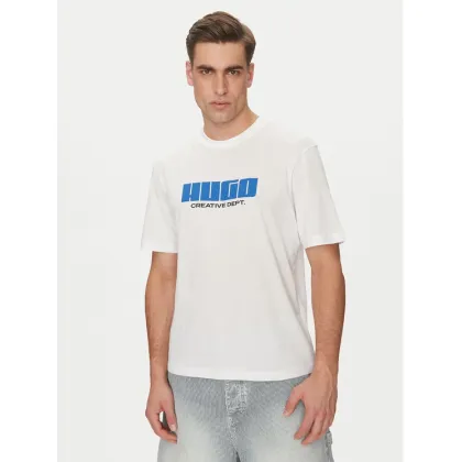 Zdjęcie HUGO T-Shirt Newromi 50542934 Czarny Regular Fit