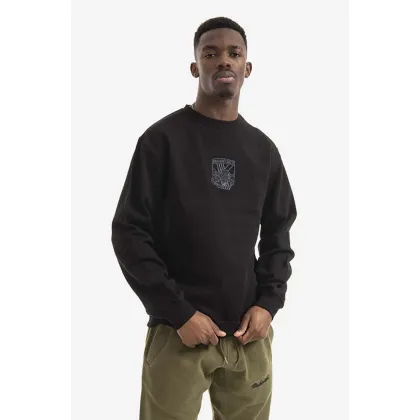Zdjęcie Maharishi bluza bawełniana męska kolor czarny z aplikacją 8075.BLACK-BLACK