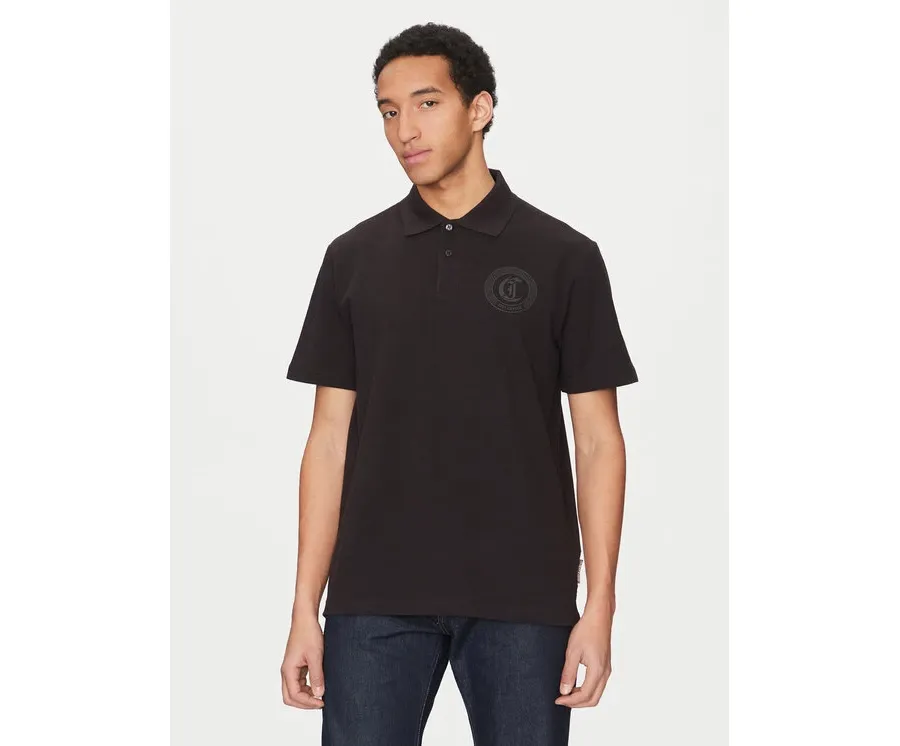 obrazek 1 Just Cavalli Polo 78OAGT01 Czarny Regular Fit