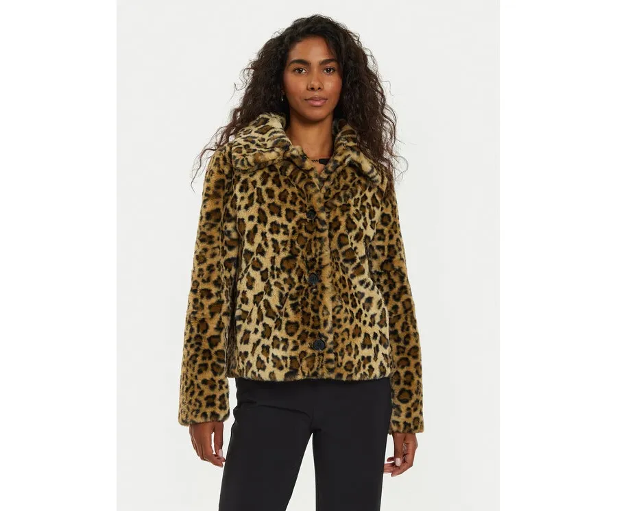 obrazek 1 Guess Futro Cecile W4BL3B WGSR0 Brązowy Regular Fit