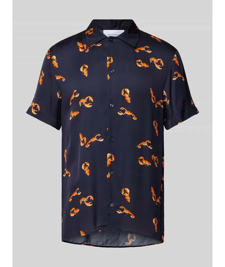 obrazek 1 Koszula casualowa o kroju regular fit z wiskozy