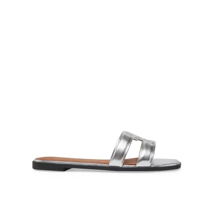 Zdjęcie Tommy Hilfiger Klapki FW0FW08676 Srebrny