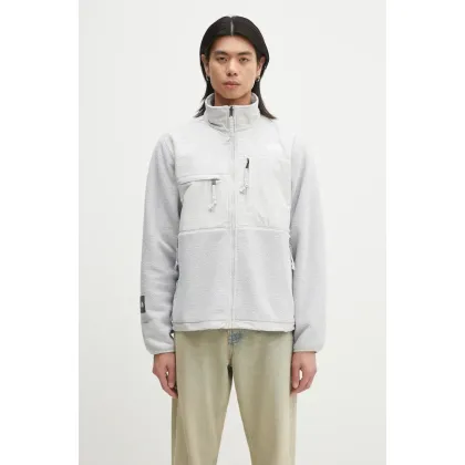 Zdjęcie The North Face kurtka Regrind Denali kolor szary przejściowa NF0A8B5ELE71
