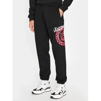 Zdjęcie Just Cavalli Spodnie dresowe 75OAAG02 Czarny Regular Fit