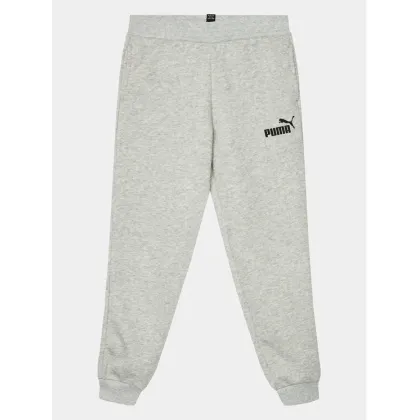 Zdjęcie Puma Spodnie dresowe Ess 587038 Szary Regular Fit
