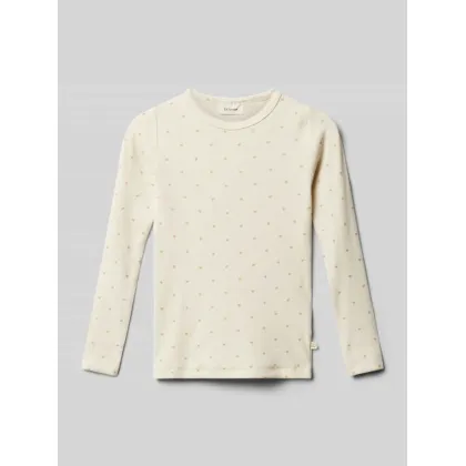 Zdjęcie Bluzka z długim rękawem z dekoltem okrągłym