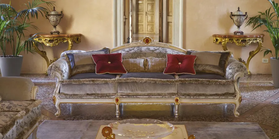 obrazek 1 Piękna trzyosobowa sofa do salonu - Morello Gianpaolo