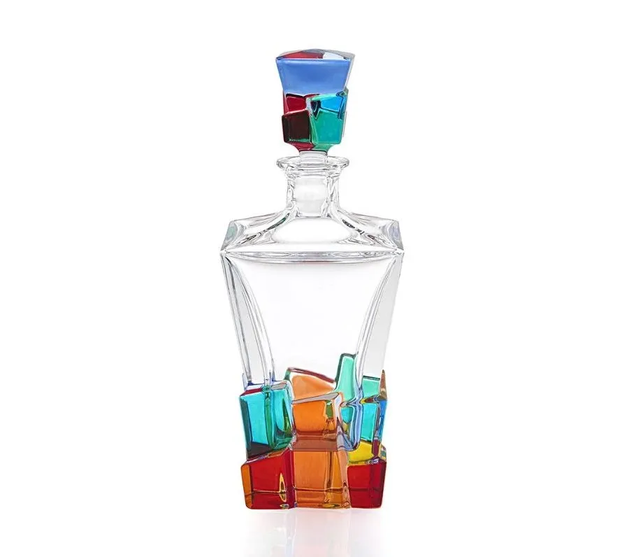obrazek 1 Ręcznie malowana karafka Crack 900 ml