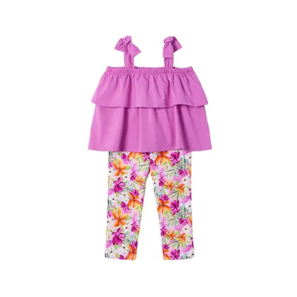 Zdjęcie Mayoral Komplet top i legginsy 3710 Kolorowy Regular Fit