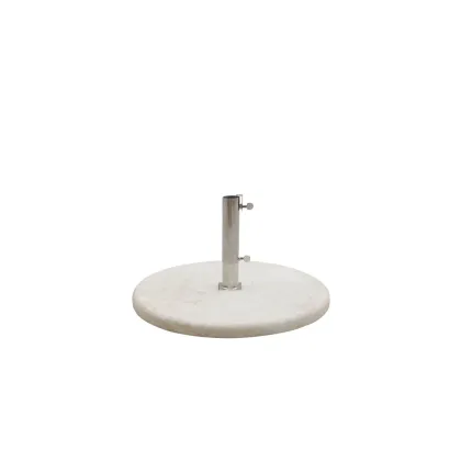 Zdjęcie Wyjątkowa marmurowa okrągła podstawa parasola do ogrodu
