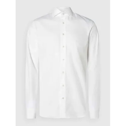 Zdjęcie Koszula biznesowa o kroju slim fit z diagonalu