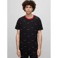 Zdjęcie Hugo Koszulka piżamowa 50490231 Czarny Relaxed Fit HUGO