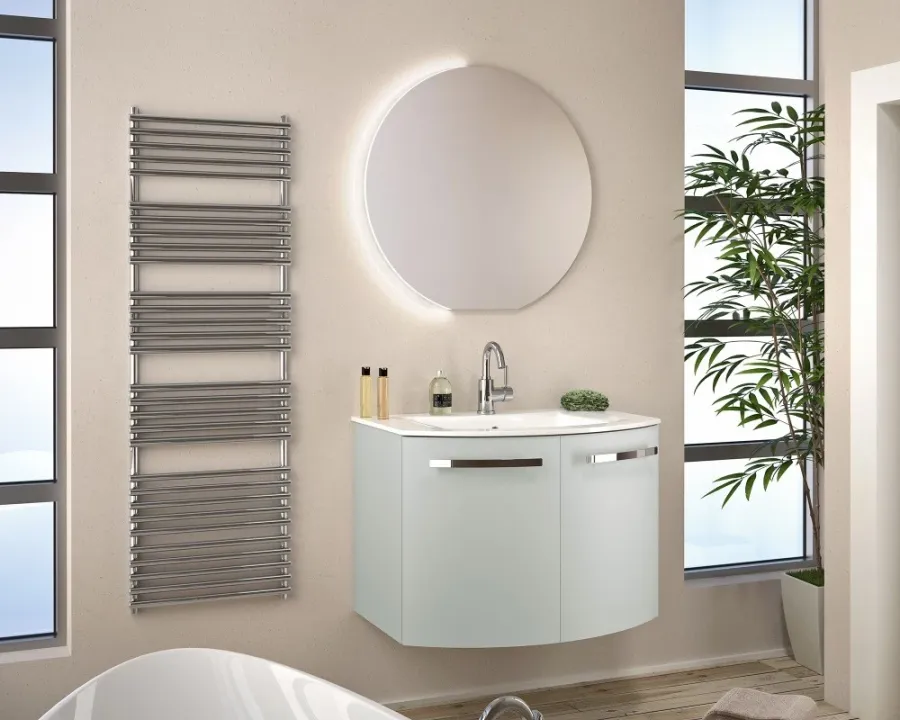obrazek 1 Stylowy minimalistyczny komplet do łazienki