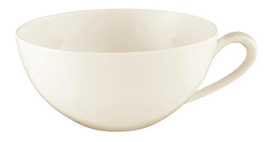 obrazek 1 Kremowa filiżanka do herbaty wykonana z porcelany w stylu klasycznym – Tettau