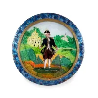 Picture Antique chocolate box from the 19th century