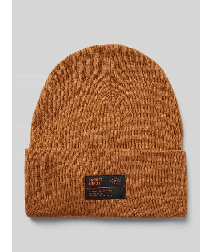 obrazek 1 Czapka beanie z naszywką z logo model ‘WORKWEAR’