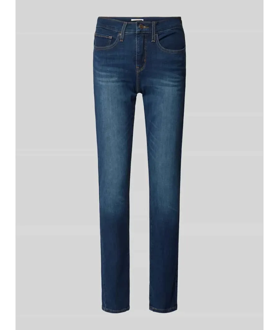 obrazek 1 Jeansy o kroju shaping slim fit z 5 kieszeniami