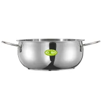 Picture Elegant saucepan with two stainless steel handles