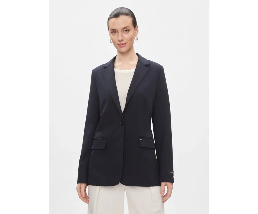 obrazek 1 Tommy Hilfiger Marynarka Regular Sb Blazer WW0WW40496 Niebieski Regular Fit