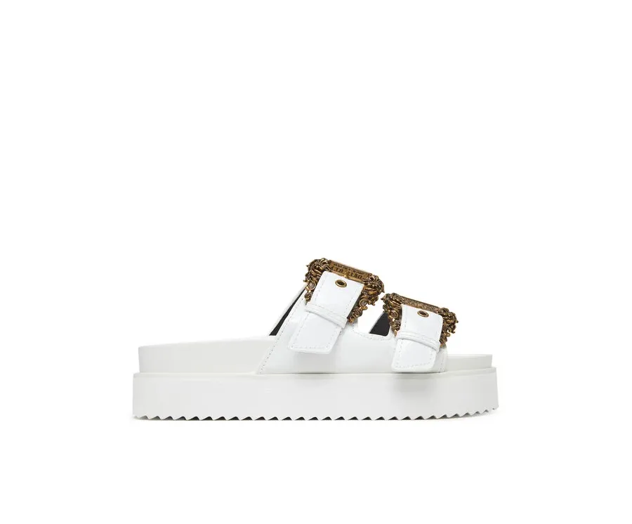 obrazek 1 Versace Jeans Couture Klapki 78VA3SM1 Biały