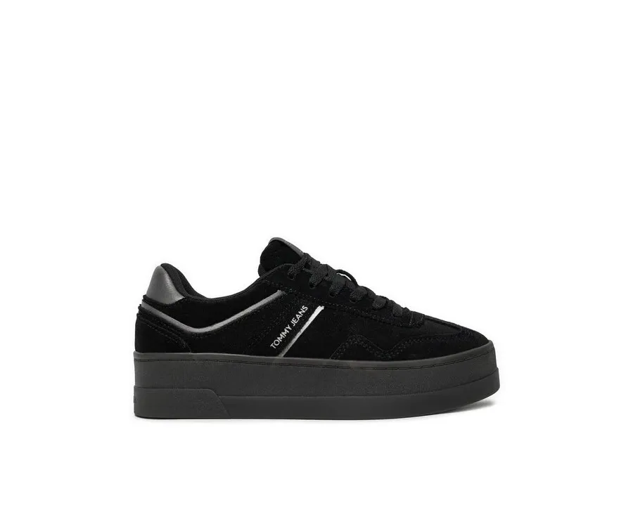obrazek 1 Tommy Jeans Sneakersy The Greenwich Flatform Elevated EN0EN02676 Czarny