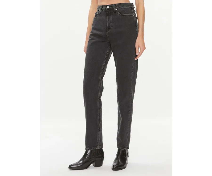 obrazek 1 Calvin Klein Jeans Jeansy Authentic J20J222442 Czarny Slim Fit