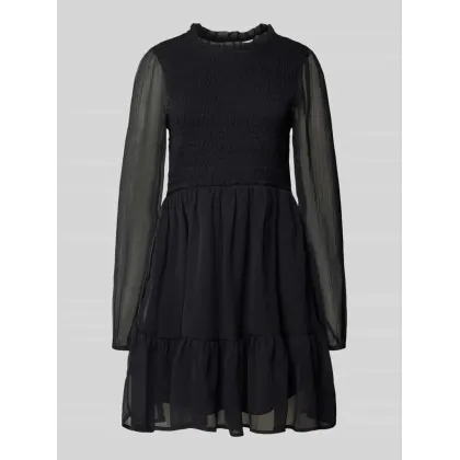 Zdjęcie Sukienka mini z marszczonymi detalami model ‘MELINA’