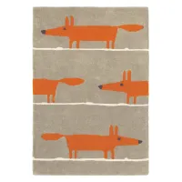 Zdjęcie Ekskluzywny szaro pomarańczowy dywan dziecięcy – Brink & Campman