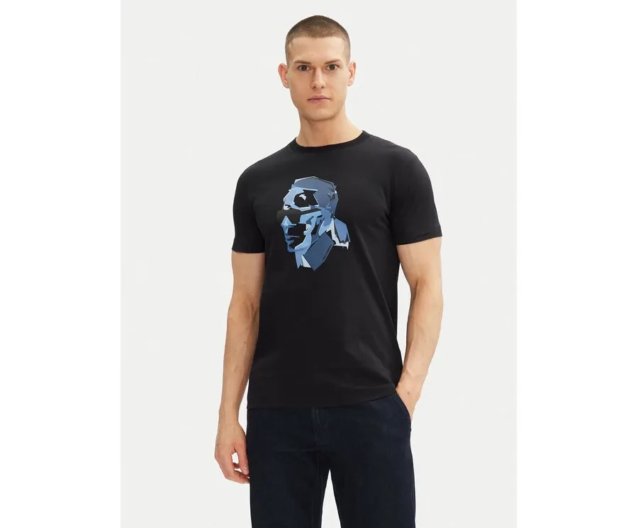 obrazek 1 KARL LAGERFELD T-Shirt 755065 552241 Granatowy Regular Fit