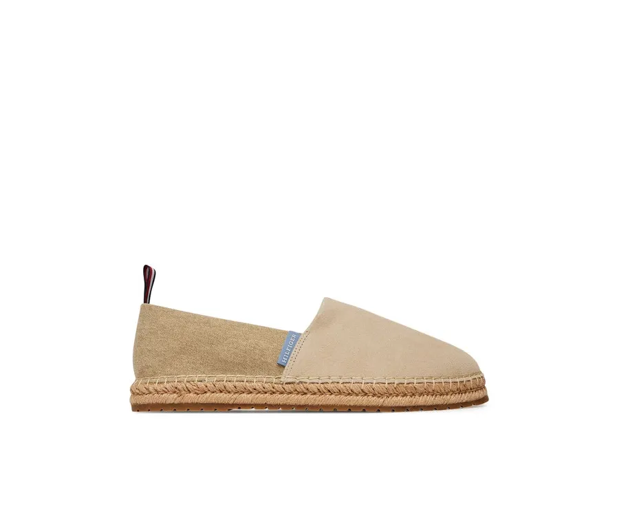 obrazek 1 Tommy Hilfiger Espadryle Hilfiger Flex Mix Espadrille FM0FM05497 Beżowy