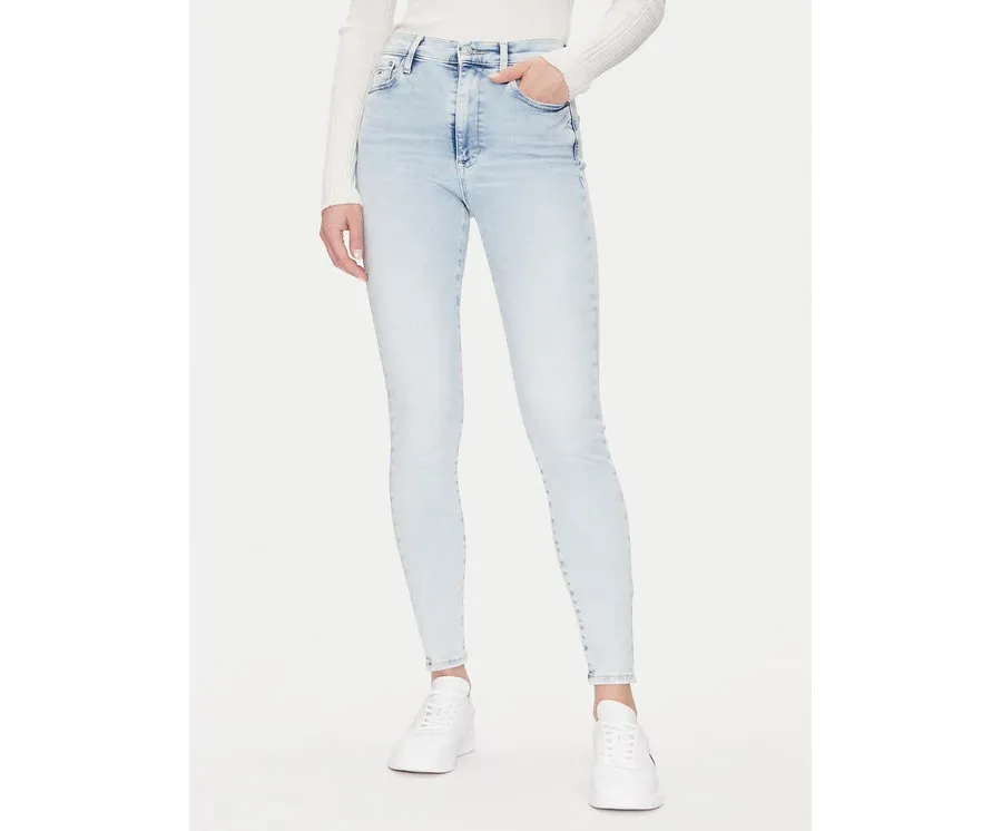 obrazek 1 Tommy Jeans Jeansy Sylvia Hgh Skn Bi1213 DW0DW20025 Niebieski Regular Fit