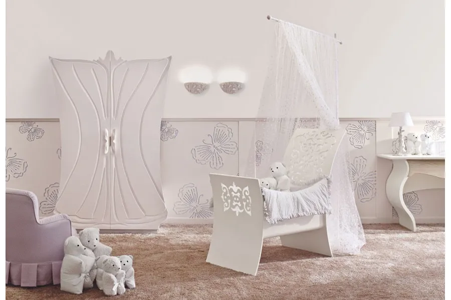 elegancki komplet mebli dla niemowląt