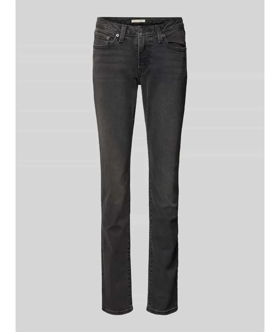 obrazek 1 Jeansy o kroju skinny fit z 5 kieszeniami