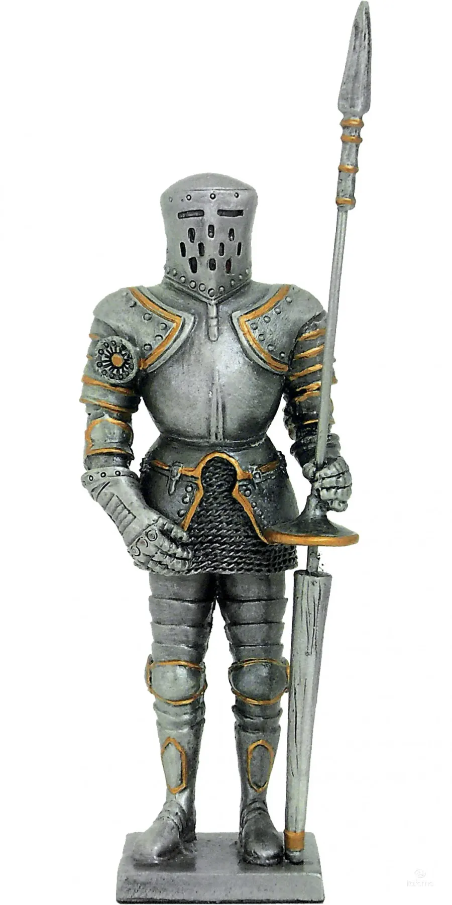 obrazek 1 Artystyczna figurka średniowiecznego rycerza