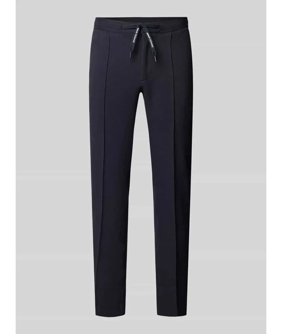 obrazek 1 Spodnie do garnituru o kroju slim fit z przeszytymi kantami