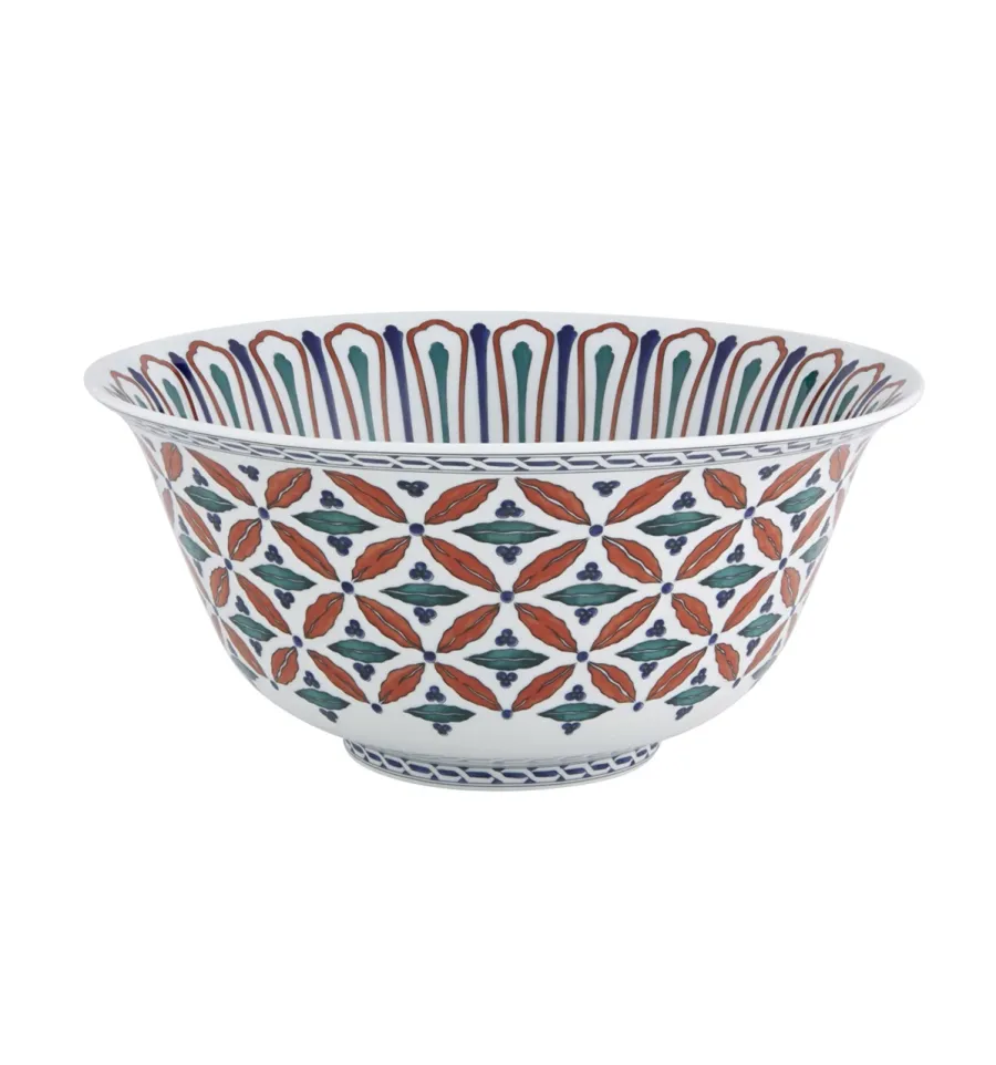 obrazek 1 Porcelanowa miska Pero Faria z geometrycznym motywem roślinnym - Vista Alegre