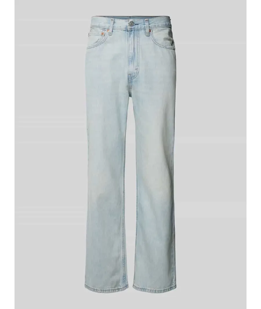 obrazek 1 Jeansy o luźnym kroju z efektem znoszenia