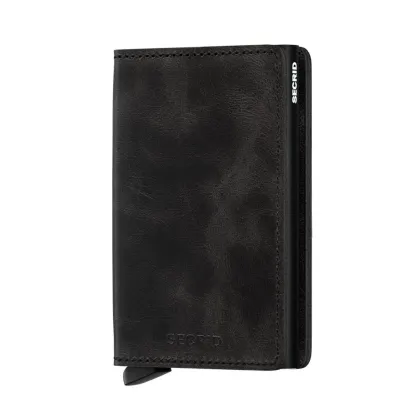 Zdjęcie Secrid - Portfel skórzany SV.Black-Black