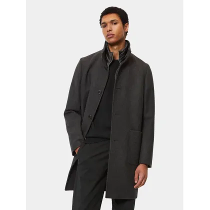 Zdjęcie Marc O'Polo Płaszcz wełniany 329010171042 Szary Regular Fit