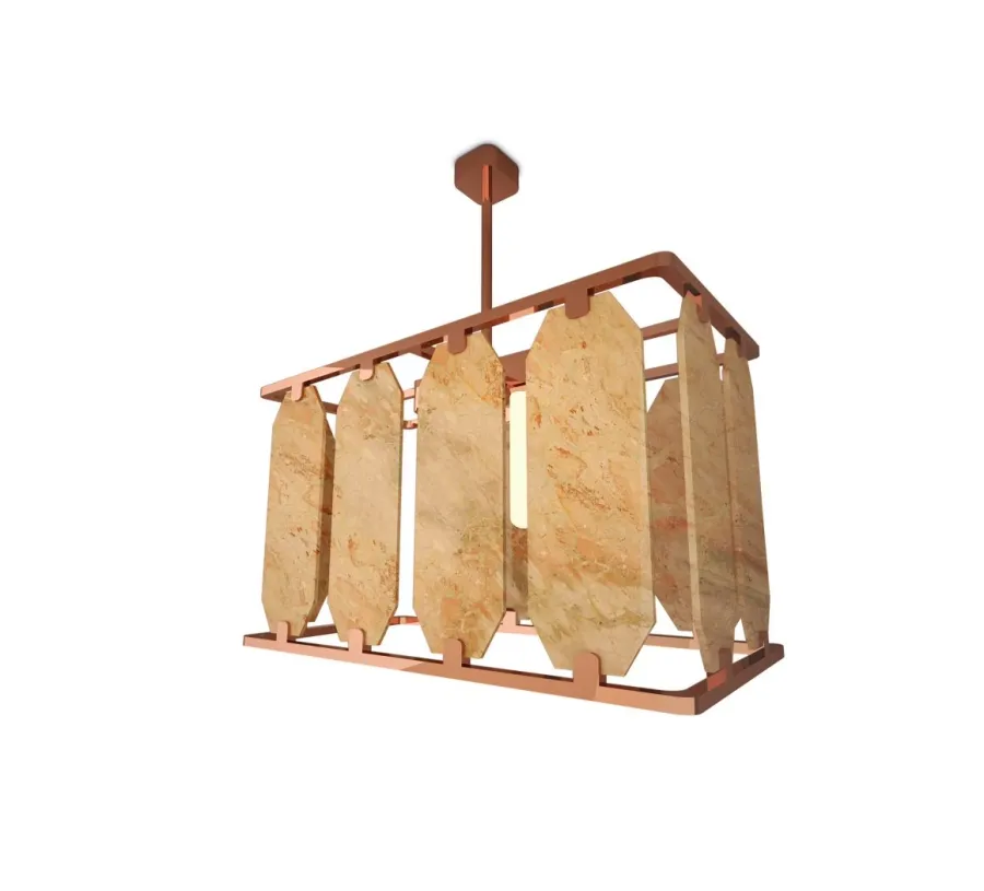 obrazek 4 Elegancka lampa wisząca do wytrawnego salonu – Muranti
