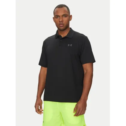 Zdjęcie Under Armour Polo Matchplay 1377374 Czarny Loose Fit