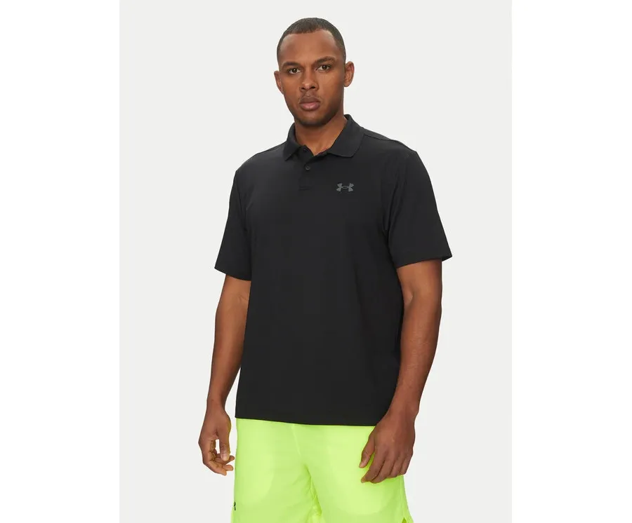 obrazek 1 Under Armour Polo Matchplay 1377374 Czarny Loose Fit