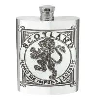Picture A souvenir gift for any occasion - a decorative hip flask from England