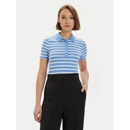 Zdjęcie Tommy Hilfiger Polo 1985 WW0WW39530 Niebieski Slim Fit