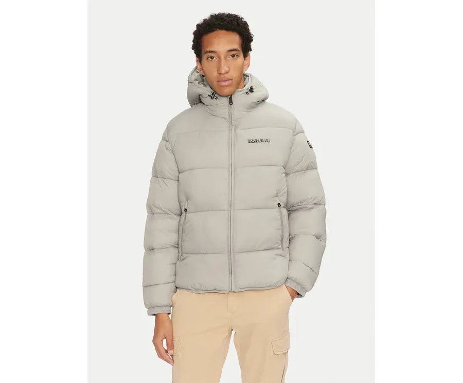 obrazek 1 Napapijri Kurtka zimowa A-Suomi NP0A4GJE Szary Regular Fit