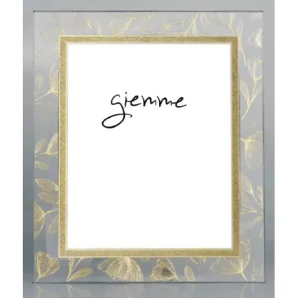 Picture Gold photo frame 20x25 cm with a subtle floral motif